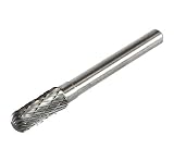 超硬ロータリーバー クロスカット シャンク径６mm (B 円筒丸)