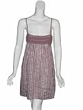 SUNNER Crochet Stripe Cami Top in Purple