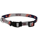 Boston Red Sox Pet Dog Collar (Large)