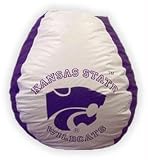Bean Bag - Kansas St. - Purple / White