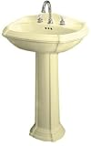 Bathroom Sink Pedestal by Kohler - K-2221-8 in Sunlight
