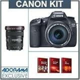 Canon EOS-7D Digital SLR Camera Kit with EFS 18-135mm IS Zoom Lens & Canon EF 17-40mm f/4L USM Lens & FREE: Red Giant Adorama Production Bundle for PC/Mac a 9.00 Retail Value