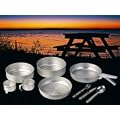 Semptec Camping-Kochset aus Aluminium 13-tlg.