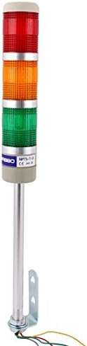 DC24V Tricolor Signal Tower Industrial Warning Stack Light NPT5-3T-D