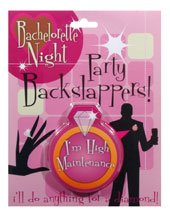 Bachelorette Party "Gottcha" Back Slapper