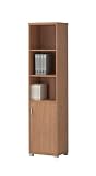 Oscar Maple Finish 1-Door Cabinet
