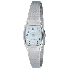 MC Damen-Armbanduhr Metallband 11319