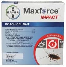 *NEW* Maxforce Impact Roach Gel Bait with Attractant !! (5 x 4- 30gram Tubes with 5 plunger and tips) New Product with New active ingredient and Pheromone Attractant.