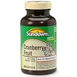 Sundown Cranberry Fruit Capsules, 475mg, 100-Count Bottle