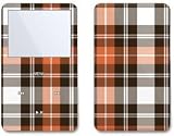 Copper Plaid Design iPod classic 80GB/ 120GB Protector Skin Decal Sticker