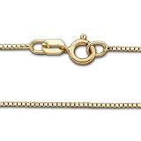 1.1 mm 14 Karat Gold Box 24 Box Chain