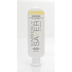 Kimberly Sayer Organic Family Sunblock SPF 25