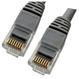 Gray Ethernet Network, Patch Cable, Molded Snagless Boot, 3 feet - Connects computer to... by Professional cable