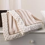 Creme Brulee Decorative Sherpa Blanket