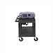 Luxor OHT20-B Compact Sit-Down Overhead Projector Table