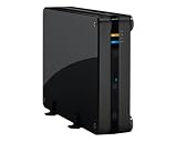 NesteQ - Mini ITX PC Case - 60W External PSU - MS550 - Black