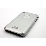 Apple iPhone Soft Polycarbonate Slim fit Case- Silver - Cozip Brand (Made in Korea)
