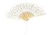 Butterfly Kisses Battenburg Lace Fan