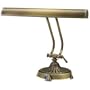 Antique Brass 14" Wide LED Piano Desk Lamp