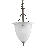 Progress Lighting P3793-20 Madison One Light Inverted Pendant In Ant