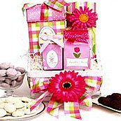 Ribbons and Bows Gourmet Cookie Gift Basket - The Perfect Gift Idea For Her! by ArtofAppreciation.com