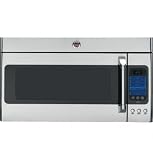 GE Cafe Series: CVM2072 2.0 cu. ft. Over-the-Range Microwave Oven with 1100 Cooking Watts, Dual-Dist