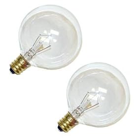 60 watt 120 volt G16.5 Candelabra Screw (E12) Base Westinghouse Light Bulb by 