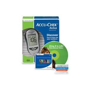Accu-Chek Aviva Diabetes Monitoring Kit - Meter System by Accu Chek
