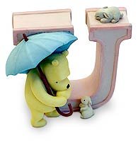 Childrens Toyshop   : Winnie the Pooh alphabet - Letter U