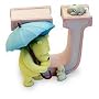 Winnie the Pooh alphabet - Letter U