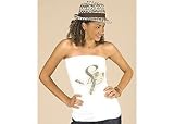 Southpole - Southpole Foil Ruched Tube Top