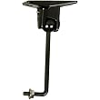 OmniMount Stainless Steel Speaker Mount for Ceiling (Black)