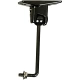 OmniMount Stainless Steel Speaker Mount for Ceiling (Black)