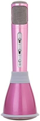 Yoear Universal Bluetooth Wireless Speaker Microphone Handheld Cellphone Mic,compatible with Apple Iphone Android Smartphone Pc,for Music Playing,singing Anytime(Pink)