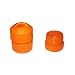 Pet Top Combo Portable Drinking Device and Short Neck Adapter for Pets, Orange