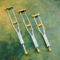 Quick-Adjust Crutchs Adult - 1 pair