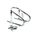 BCS Removable Wheel Chock Chrome 5.5In -