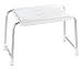 Confronta prezzi Wenko Secura 17929100 Sgabello per doccia in plastica e alluminio, portata 120 kg, 50x32x26 cm,...