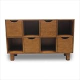 blu Storage Cubbie Finish: Mocha Stain