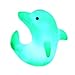 Color Changes Romatic Dolphin Christmas LED Night Light Lamp Party Decor Wedding
