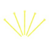 Cable Ties: Cable Tie 4" 18 lbs Rated Nylon Tie Wrap 100pcs - Yellow