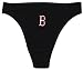  : Boston Red Sox Black Thong for women