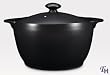 Noritake Colorwave Graphite 2-Quart Covered Casserole