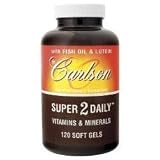 Carlson Laboratories - Super 2 Daily, 120 softgels
