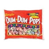 Gourmet Food : Dum Dum Lollipops, 200 Count, Assorted Flavors, Sold as 1 bag