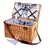 6 Person Sandringham Wicker Picnic Hamper Basket