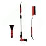Mallory Super Value Pak 3 Pieces - 36" Ultra Max Snow Brush W/ice Scraper, 10" Ice Scraper, 52" Telescopic Pivoting Head Snow Brush with Squeegee Head and Ice Scraper, Color Varies