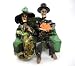 Day of the Dead Couple on Bench (Green)