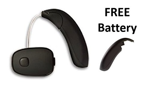 Choose your FREE Gift! Sound World Solutions CS10 Bluetooth Series Personal Sound Amplifier (LEFT EAR, FREE Extra Battery)