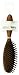 Acca Kappa Professional Pro Hair Brush, Wood, Oval, Boar/Nylon